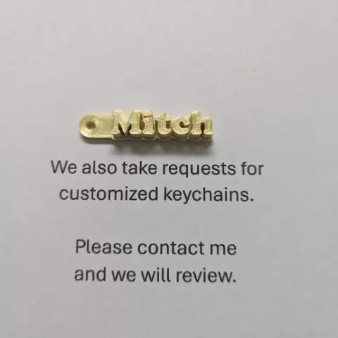Mitch Keychain