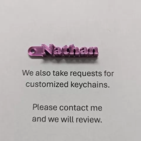Nathan Keychain
