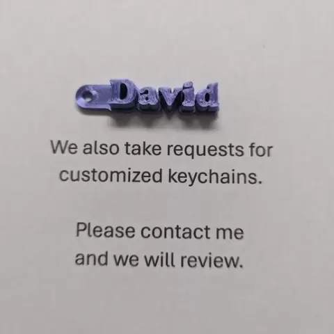 David Keychain