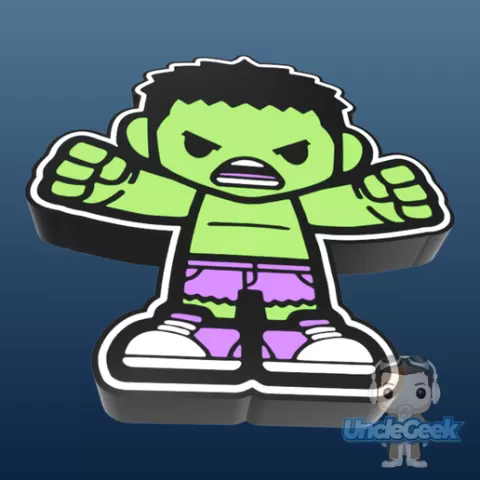 Hulk Avangers (Chibi) Lamp LED Lightbox