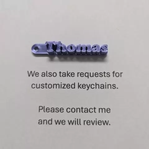 Thomas Keychain