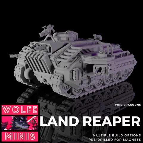 Void Dragoons Land Reaper by Alexander Wolfe