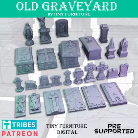 Old Graveyard by Tiny Furniture