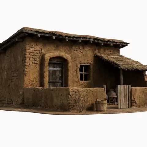 Traditional Rural Mud House
