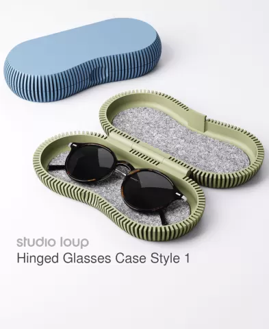 Hinged Glasses Case Style 1
