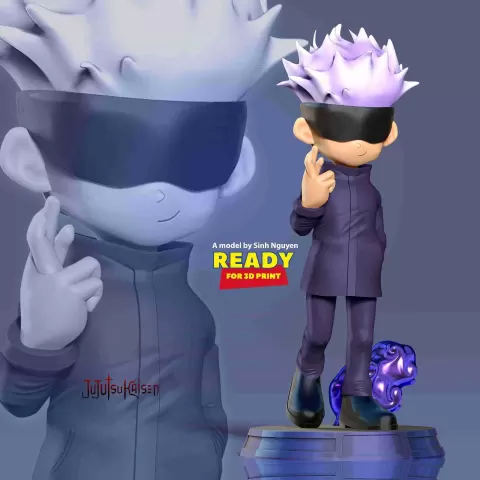 Satoru Gojo chibi - nlsinh