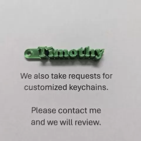 Timothy Keychain
