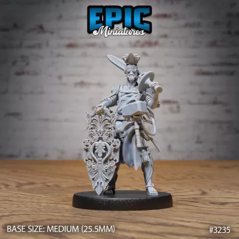 Construct Blacksmith / Steampunk Mechanic / Iron Construct Inventor / War Machine Engineer / Adventurous Scientist / Evil Cyberpunk by Epic-Miniatures