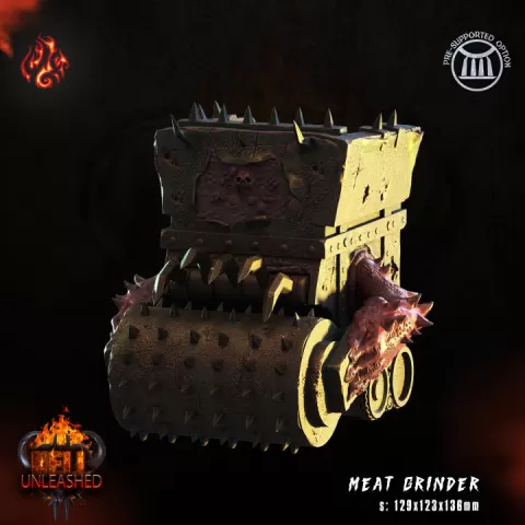 Meat Grinder by Crippled God Foundry