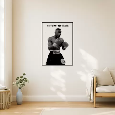 Floyd Mayweather Jr Floyd Mayweather Jr Floyd Mayweather Jr Wall Art Framed