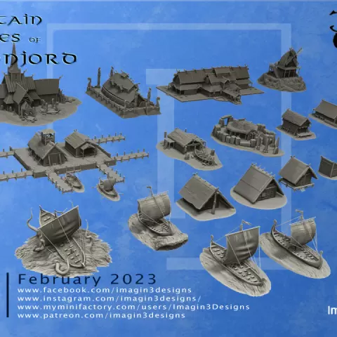 Steinnjord COMPLETE SET by Imagin3Designs