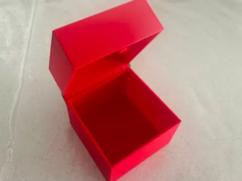 Click-Close Hinged Box | Secure Snap Lid