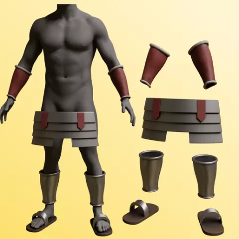 SENSHI armor DUNGEON MESHI