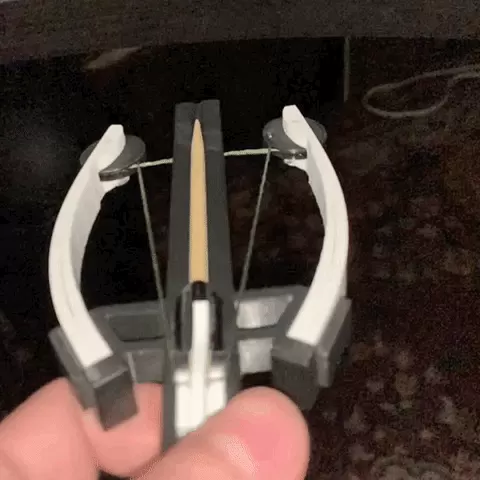 Miniature Reverse Crossbow