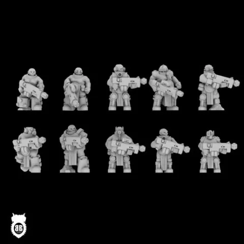 Smallscale armed Indebted (rifles)