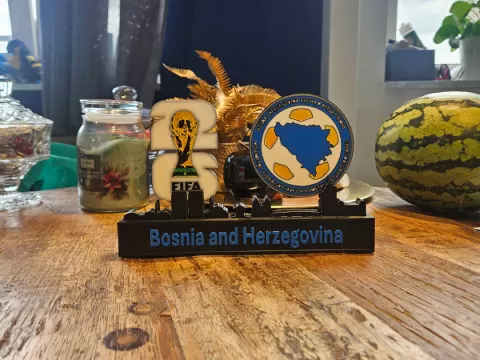 FIFA - Worldcup 26 Bosnia and Herzegovina display
