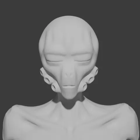 Alien Figurine