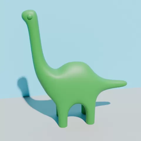 cute brachiosaurus