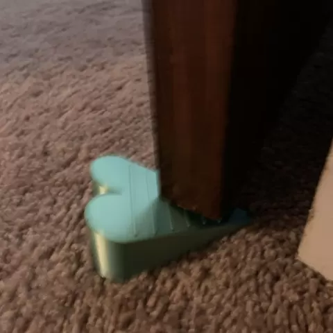 Heart Shaped Doorstop