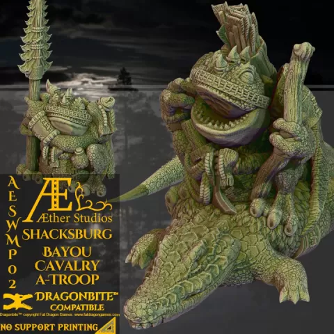 AESWMP02 - Bayou Cavalry A Troop by Aether Studios