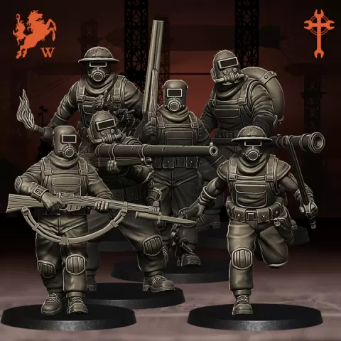 Engineers - Regulars by Trench Stench