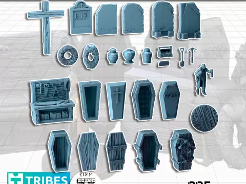 Undertaker Shop - Tiny Furniture