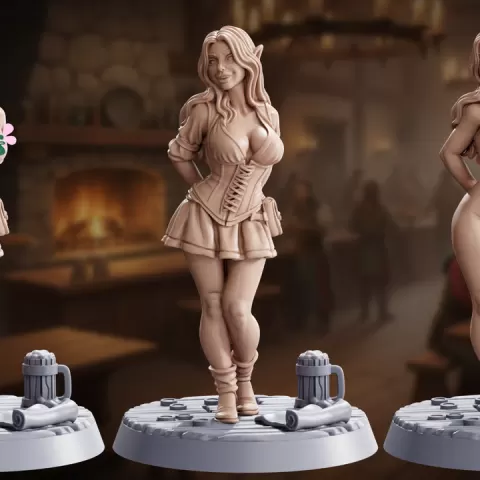Scarlett | Sexy Innkeeper by Bemazz
