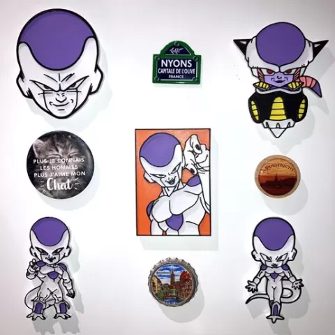 5 Magnet Dragon Ball Freezer