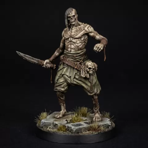 Undead - Minion - The Runebound - The Black Monarchy of Xylos Grimdark 32mm STL Miniature | Orion Malaki Series