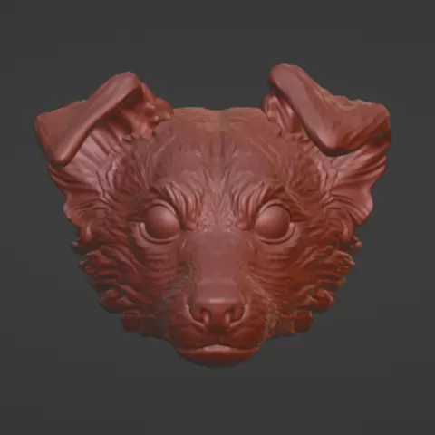 Dog Head - STL