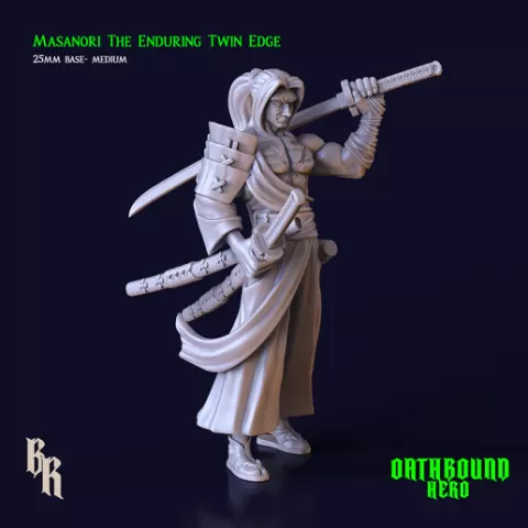 Masanori the Enduring Twin Edge