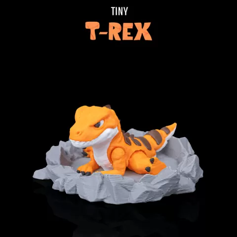 Tiny T-Rex by Stlflix