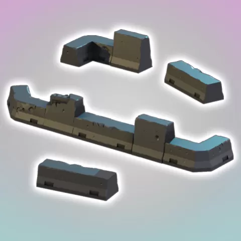 Concrete Barriers by Saucermen Studios