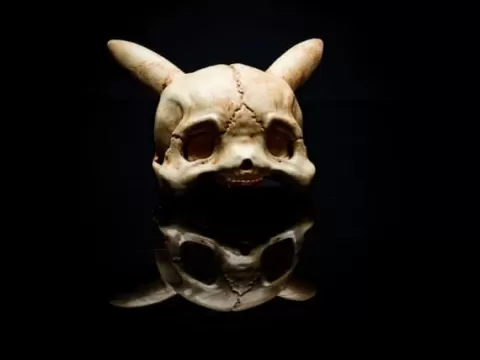 Pikachu Skull (Pre Supported)