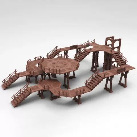 Industrial Walkway Bundle by Tesseract Tomb