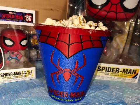 CESTINO POP CORN (Spider-man Brend New Day)