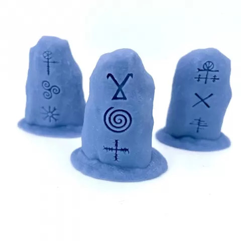 Immemorial Cryptic Stones Set by Custom Miniature Maker