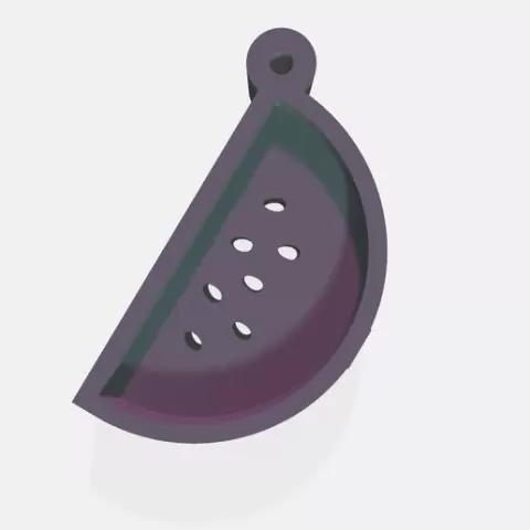 Keychain watermelon