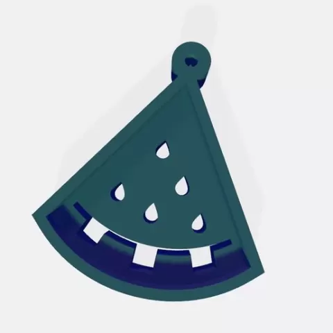 Keychain watermelon