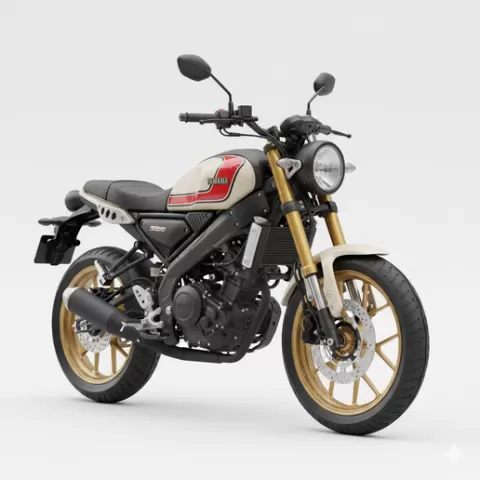 Yamaha XSR155 Anniversary, motorcycle, bike, biker, racing, rider, motorsport, speed, custom, cruiser