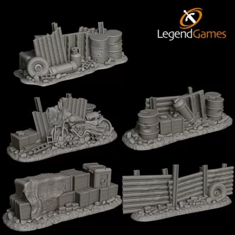 Dystopian Future Barricade Set - LegendGames