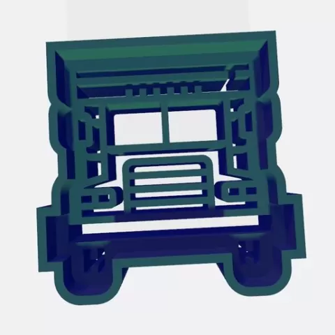 Keychain truck