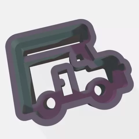 Keychain truck