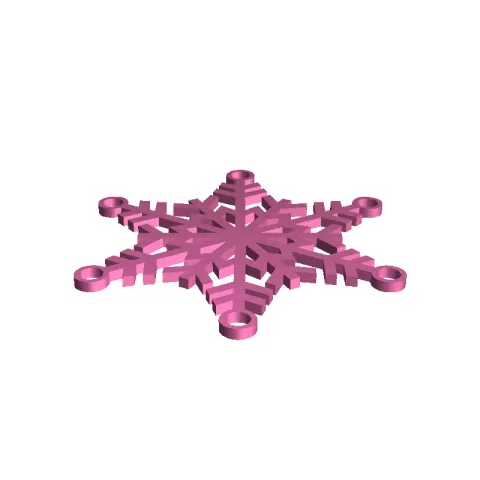snowflake ornament