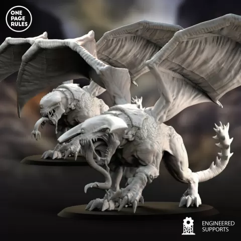 Slimey Beast - Beastmen by One Page Rules