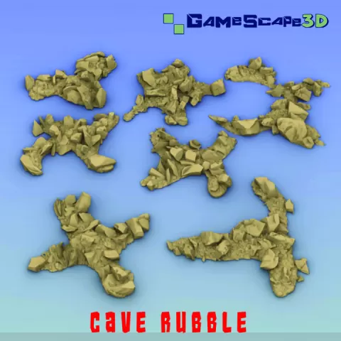 Cave Rubble by GameScape3D