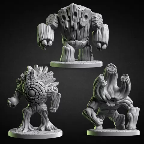 Forest Golem Bundle by ELI 3D