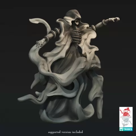 Undead Sorcerer by 2moronic miniatures