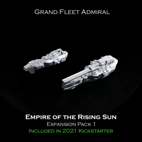 SCI-FI Ships Expansion Pack 1 - Empire of the Rising Sun - Presupported by Grand Fleet Admiral Tabletop