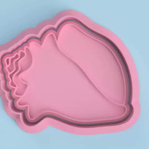 Seashell cookie cutter (Seashell cookie cutter)